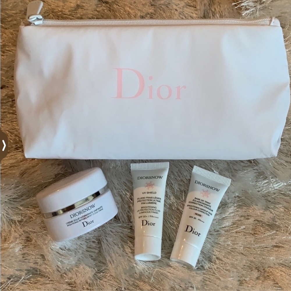 Makeup.     Makeup bag by DIOR